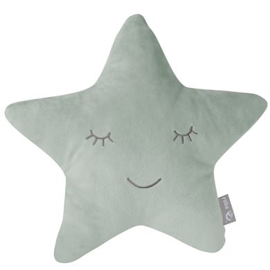 roba Kuschelkissen Stern frosty green von roba