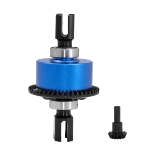 rockible 1/8 Upgrade-Zubehör 42T 15T Vorne Hinten RC Auto Differential Getriebe Verbesserte Differential für Verbesserte Leistung, Blau von rockible