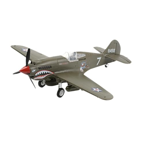 rockible 1:48 Flugzeug-Luftfahrt-Sammlerstücke, Kinderspielzeug, Sammlung, Kampfflugzeug-Ornament, Druckguss-Modell für Wohnzimmer, Heim, Tischdekoration, 61028 von rockible