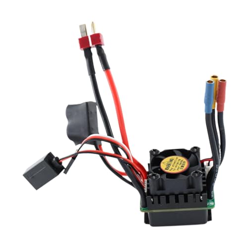 rockible Bürstenloser ESC Elektronischer Drehzahlregler Zubehörteile für Wltoys 144010 RC Auto von rockible