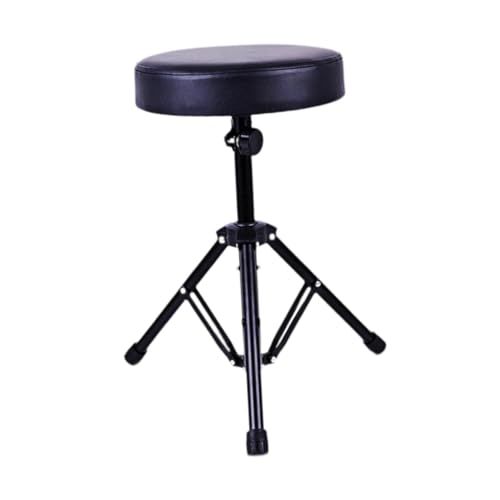 rockible Drum Hocker Ständer Drummer Sitzständer, Klappbarer Tragbarer Drum Sitzhocker, Drum Halter, nur Hocker von rockible