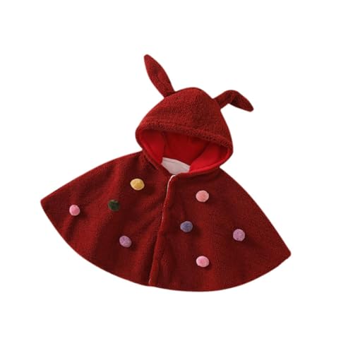 rockible Kinder Kapuzenumhang Cape Babyumhang, 80cm von rockible