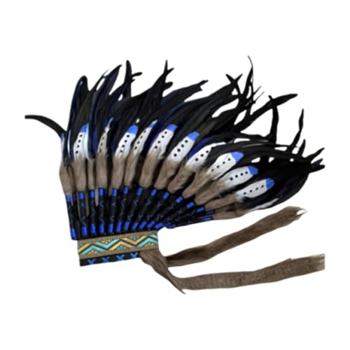 rockible Künstlicher Federkopfschmuck im Indianer-Stil für Kostüme, vielseitig einsetzbar, Style B rockible Künstlicher Federkopfschmuck im Indianer-Stil für Kostüme, vielseitig einsetzbar, Style B von rockible