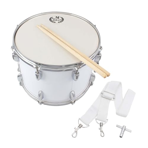 rockible Marching Snare Drum 14 Zoll Schlaginstrument für Kinder Lehrmittel von rockible