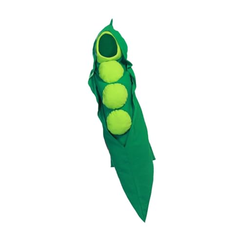 rockible PEA Pod Cosplay Kostüm Neuheit Slip auf Lebensmittel Cosplay Kostüme Fancy Kleid von rockible