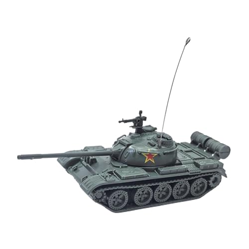 rockible Panzermodell im Maßstab 1:72, Panzermodell, Raupenwagen, Miniatur für Tischdekoration, Sammlung, Geschenke, Partygeschenke, 59, GRÜN von rockible