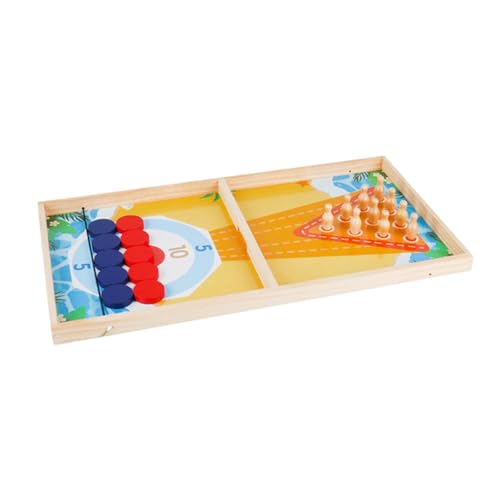 rockible Schnelles Puck-Spiel 3-in-1, Spaß, Eltern-Kind-Interaktionsspielzeug, Brettspiel, Familienspiel für Freunde, Familien, Jungen, Mädchen, Kinder, von rockible