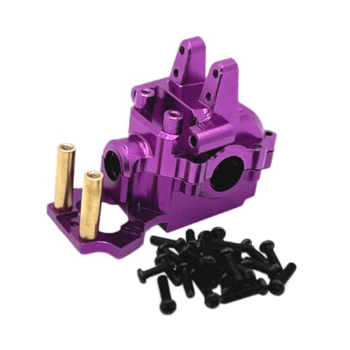 rockible Vordere Getriebeabdeckung Aus Aluminiumlegierung für 1/14 RC Autos, Einfach zu Installierende Ersatzteile für 14302 14209 Crawler Car DIY, Violett von rockible