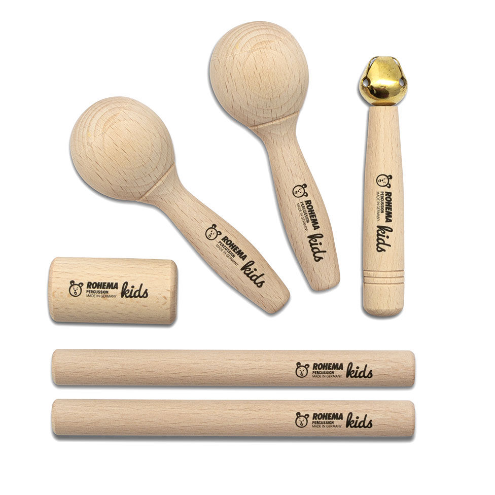 rohema - Percussion Set Holz 4-teilig von rohema