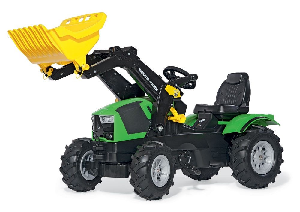 Trettraktor RollyFarmtrac Deutz-Fahr 5120 mit Lader und Luftbereifung von rolly toys