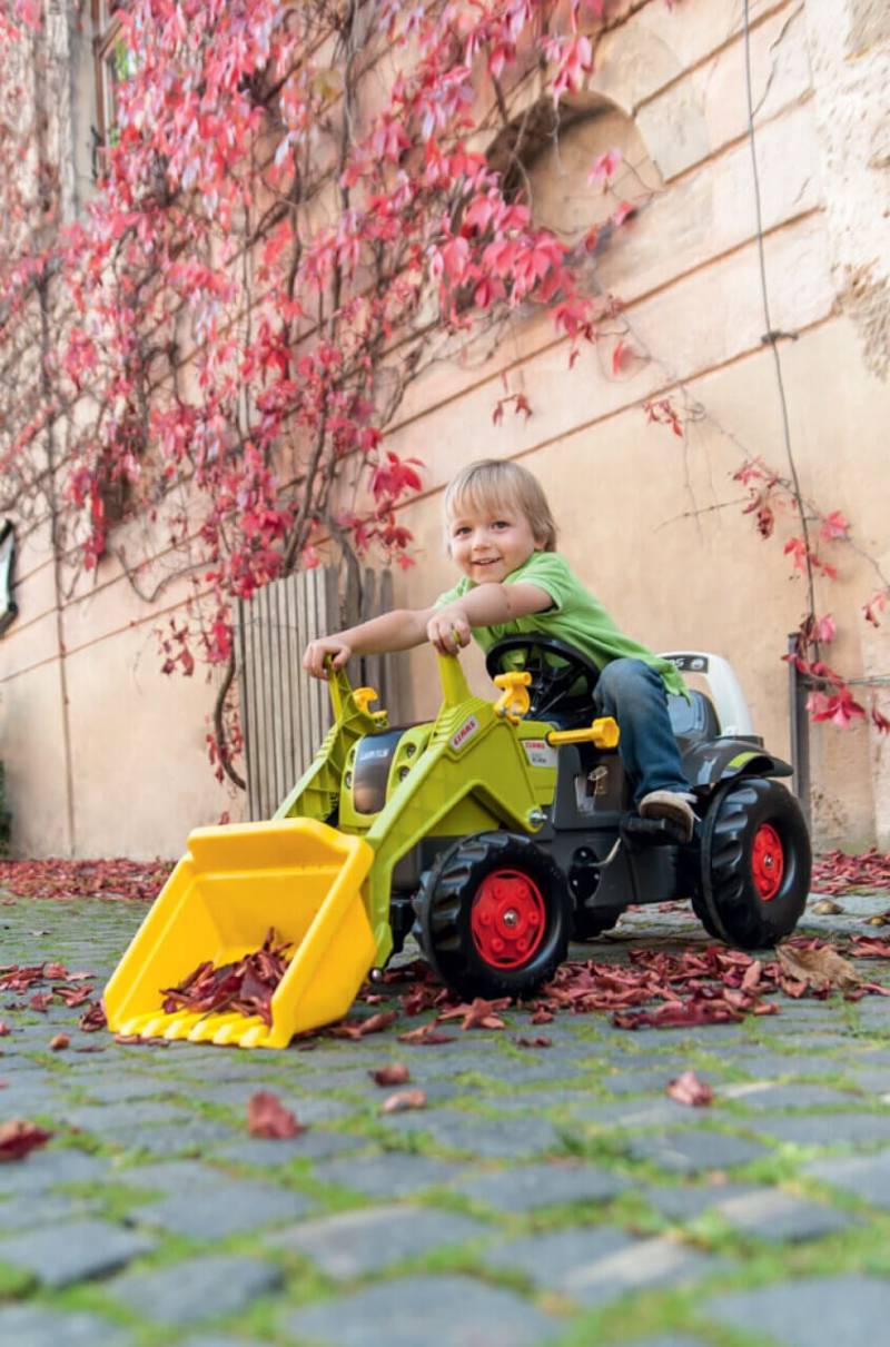 Trettraktor rollyKid Claas Elios, mit Lader von rolly toys