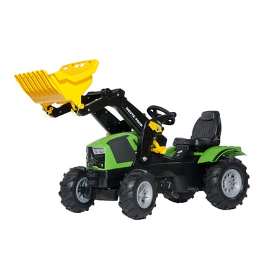 rolly®toys Kindertraktor rollyFarmtrac Deutz-Fahr-Lader 5120 mit Luftbereifung 611218 von rolly toys