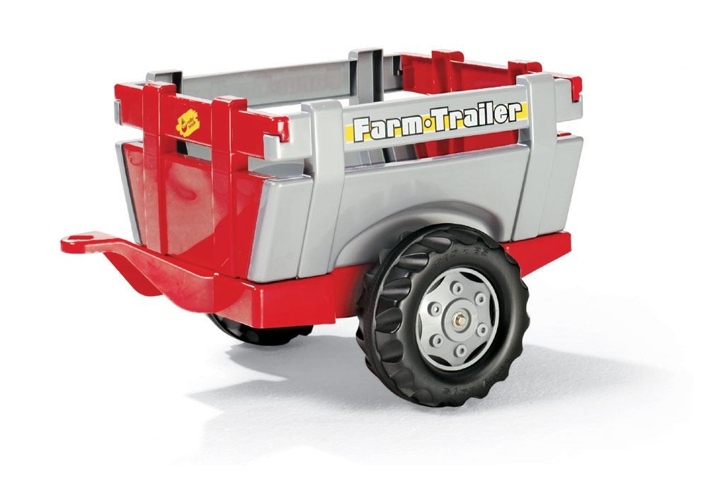 rollyFarm Trailer, rot/silber von rolly toys