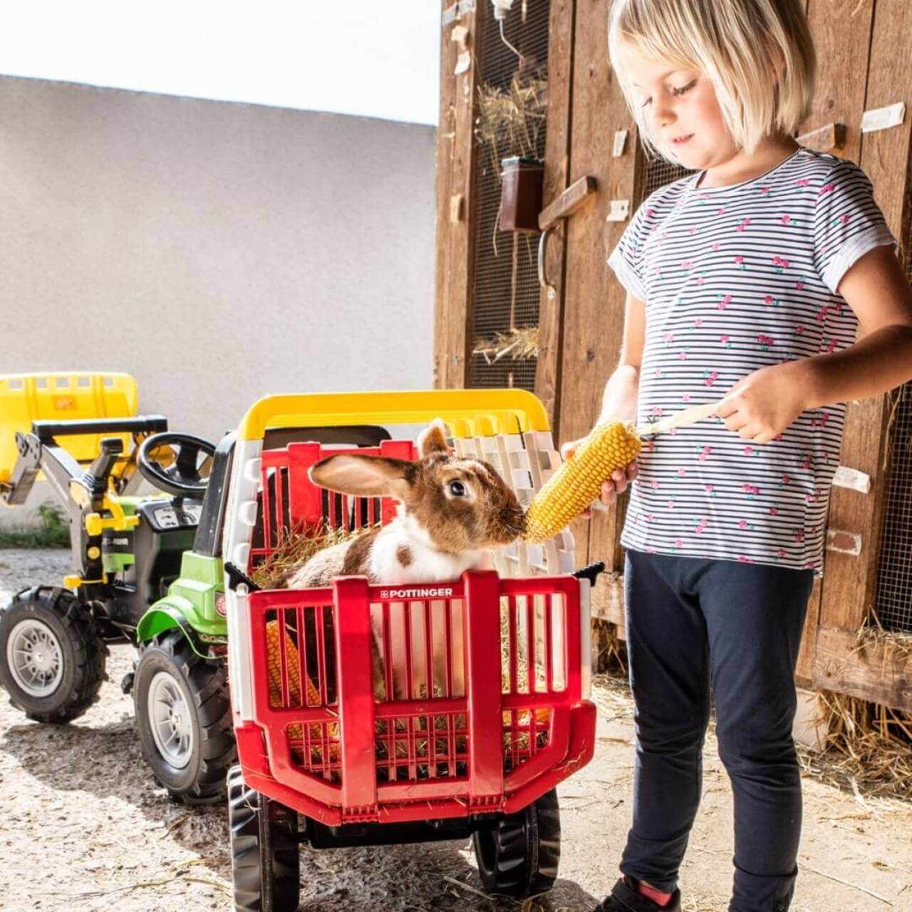 rollyHay Wagon Pöttinger - Heuwagen für Trettraktoren von rolly toys