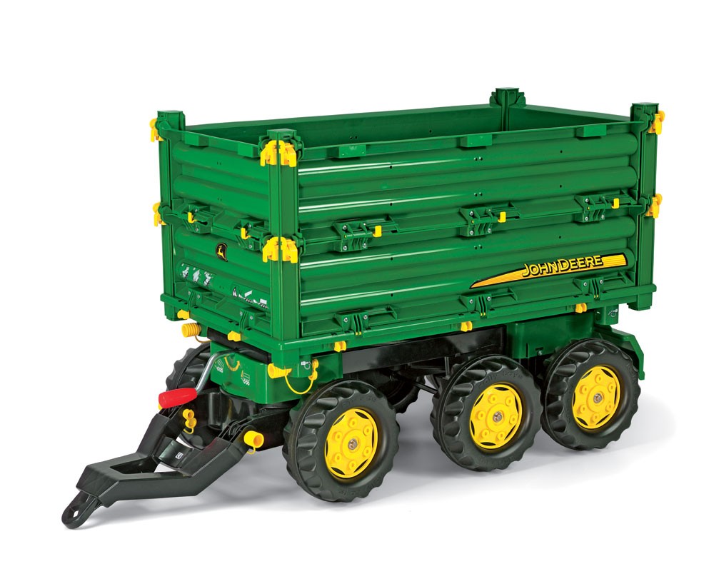 rollyMulti Trailer John Deere, Dreiachskipper von rolly toys