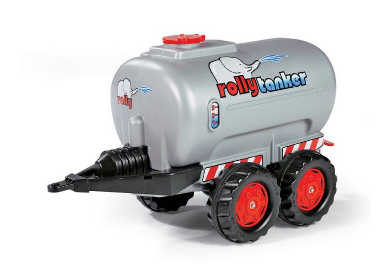 rollyTanker, Fassanhänger, Zweiachser in silber von rolly toys