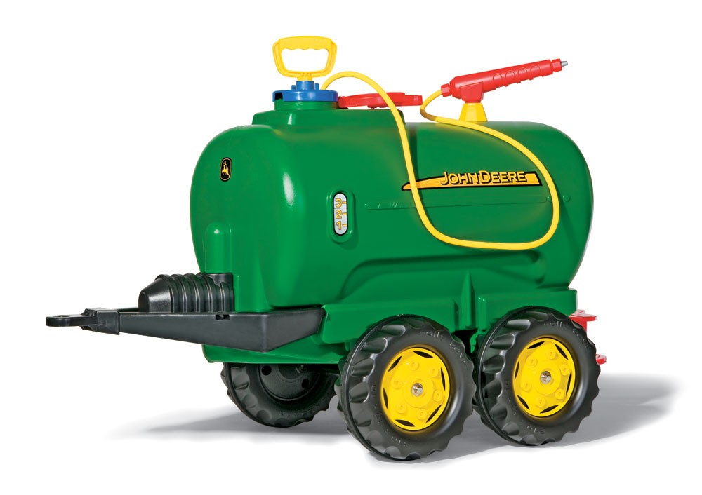 rollyTanker John Deere, Fassanhänger Zweiachser mit Pumpe und Spritze von rolly toys