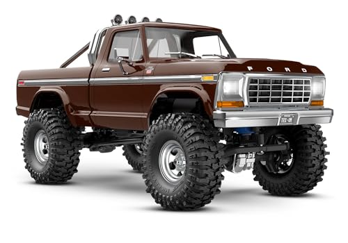 TRAXXAS TRX-4M Ford F150 braun 4x4 Lifted 1/18 Crawler RTR Brushed, mit Akku und USB Ladegerät von s-idee