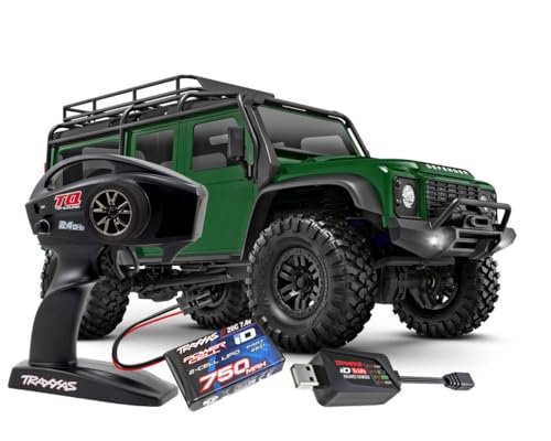 TRAXXAS TRX-4M grün 1/18 4x4 LD Land Rover Defender Scale Crawler inkl. Akku Lader 4WD RTR von s-idee