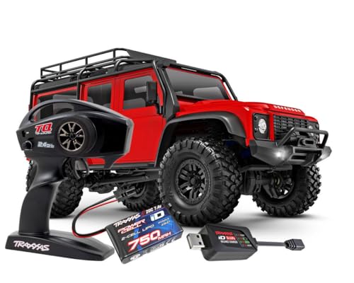 TRAXXAS TRX-4M rot 1/18 4x4 LD Land Rover Defender Scale Crawler inkl. Akku Lader 4WD RTR TRAXXAS TRX-4M rot 1/18 4x4 LD Land Rover Defender Scale Crawler inkl. Akku Lader 4WD RTR von s-idee
