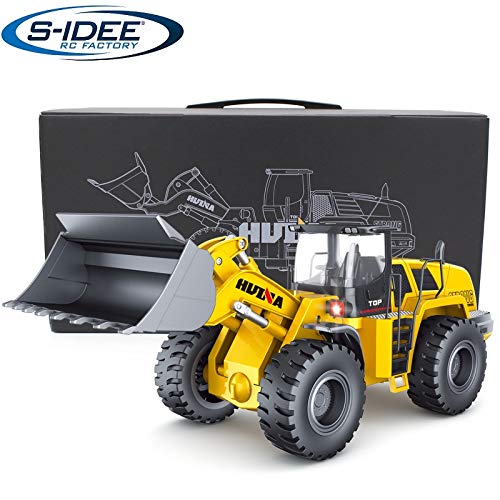 s-Idee® 18168 Metall Radlader V3.1 1:14 Profi mit Sound und Licht die Cast rc Modell Huina 583 1583 von s-idee