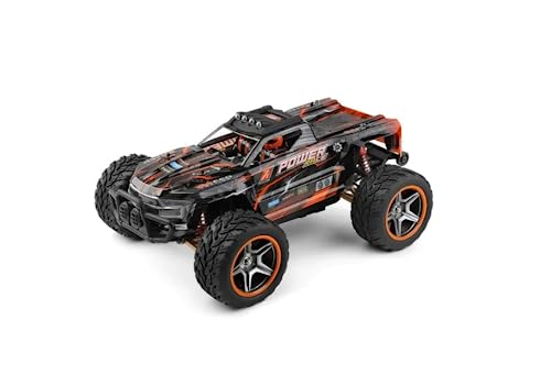 s-idee® 104018 1:10 RC Car High Speed Brushless Monstertruck Ferngesteuertes Auto 55 km/h schwarz braun von s-idee