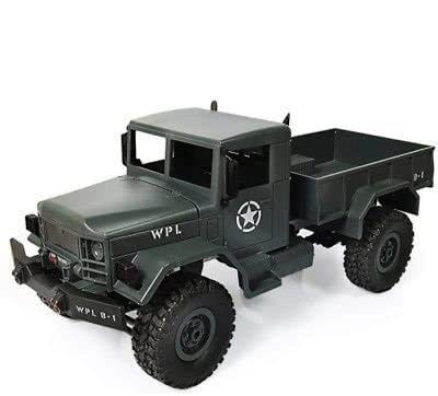 s-idee® 18138 B14 Militär Truck 4WD 2.4 Ghz RC R/C Ferngesteuerter Laster, Tank, Kettenfahrzeug, Monster Crawler LKW 1:16, Neu von s-idee