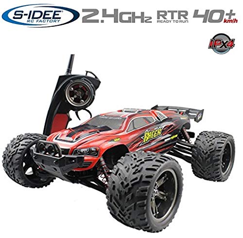 s-idee® 18160 9116 RC Auto Buggy wasserdichter Monstertruck 1:12 mit 2,4 GHz über 40 km/h schnell, wendig, voll proportional 2WD ferngesteuertes Buggy Racing Auto von s-idee