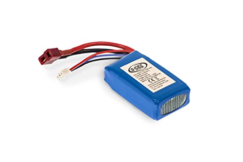 s-idee® 18167 7,4V 1500mAh Power LiPo Akku für Wltoys RC Fahrzeuge 1:18 Vortex nur 70 kmh Version A959-B, A979-B Ersatzakku von s-idee