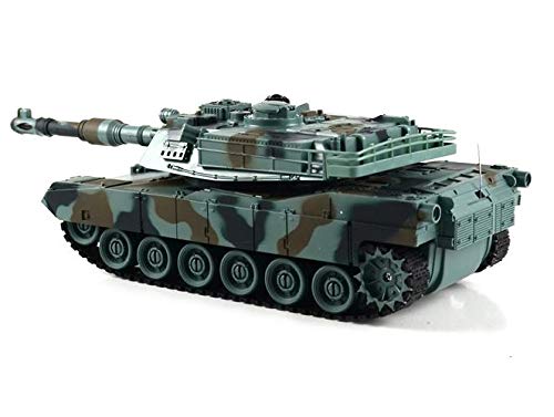 s-idee® Battle Panzer 99804 1:28 mit integriertem Infrarot Kampfsystem 2.4 Ghz RC R/C ferngest von s-idee