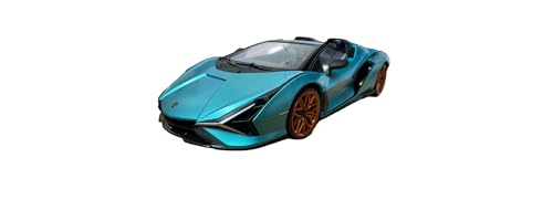 s-idee® Lamborghini Sian Roadster V12 Türkis 1:12 Maßstab Modell RC Auto von s-idee