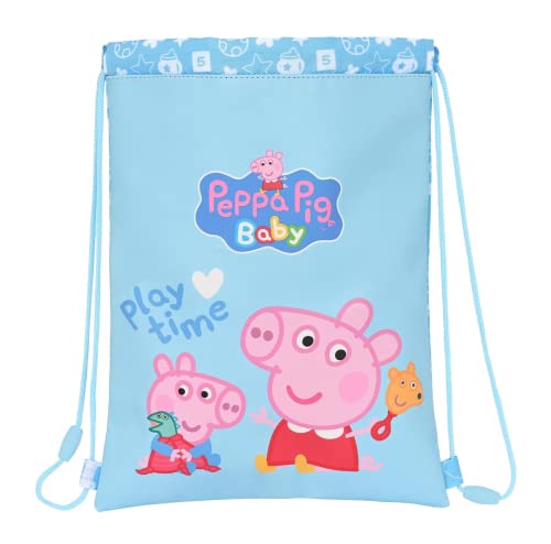 Safta 612292855 Peppa Wutz Baby Fußsack, flach, 26 x 34 x 1 cm, bunt, Talla única von safta