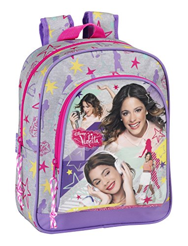 Violetta Kinder Rucksack anpassbar, 26 x 34 cm (SAFTA 611542185) von safta