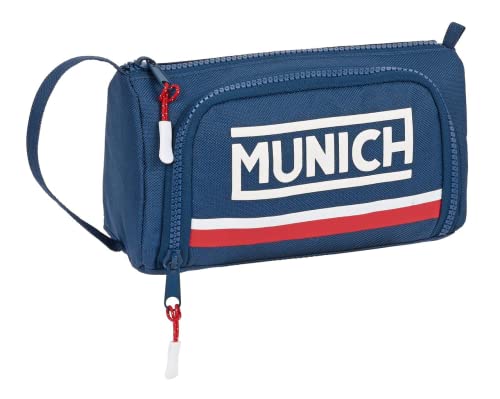 safta 412200917 Mäppchen mit ausklappbarer Tasche leer Munich Soon 20 x 11 x 8,5 cm, Mehrfarbig von safta