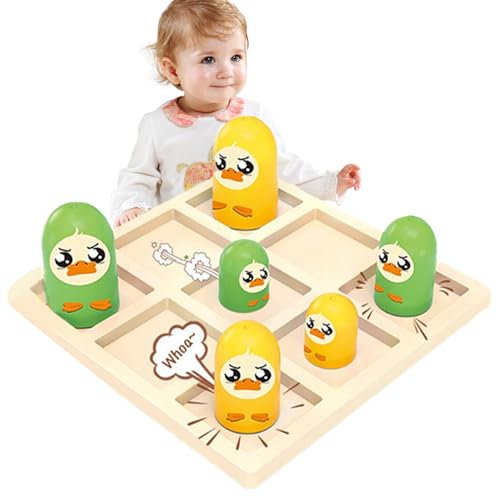 saijer Tic Tac Toe Spiel, Brettspiel Interaktives Tischspiele Big Eat Small Game Eltern Kind Interaktion Kinder Spiele Klassisches Familien von saijer