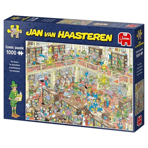 Jumbo Puzzle, Puzzle 1000 Teile (Bibliothek) von sarcia.eu