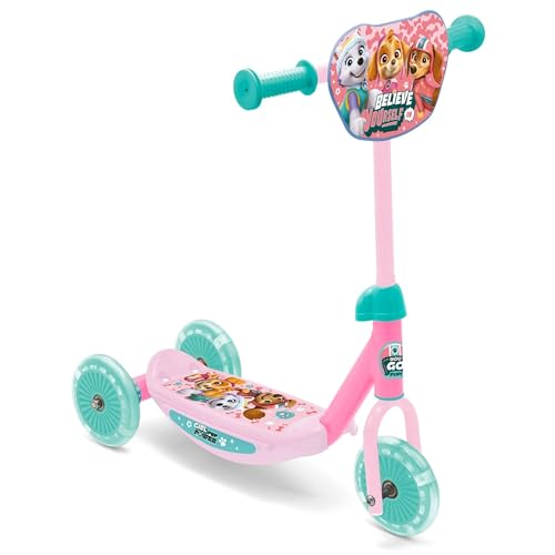 Paw Patrol Dreirad Roller für Mädchen, Balance Roller, verstellbar, bis zu 20 kg (B) von sarcia.eu