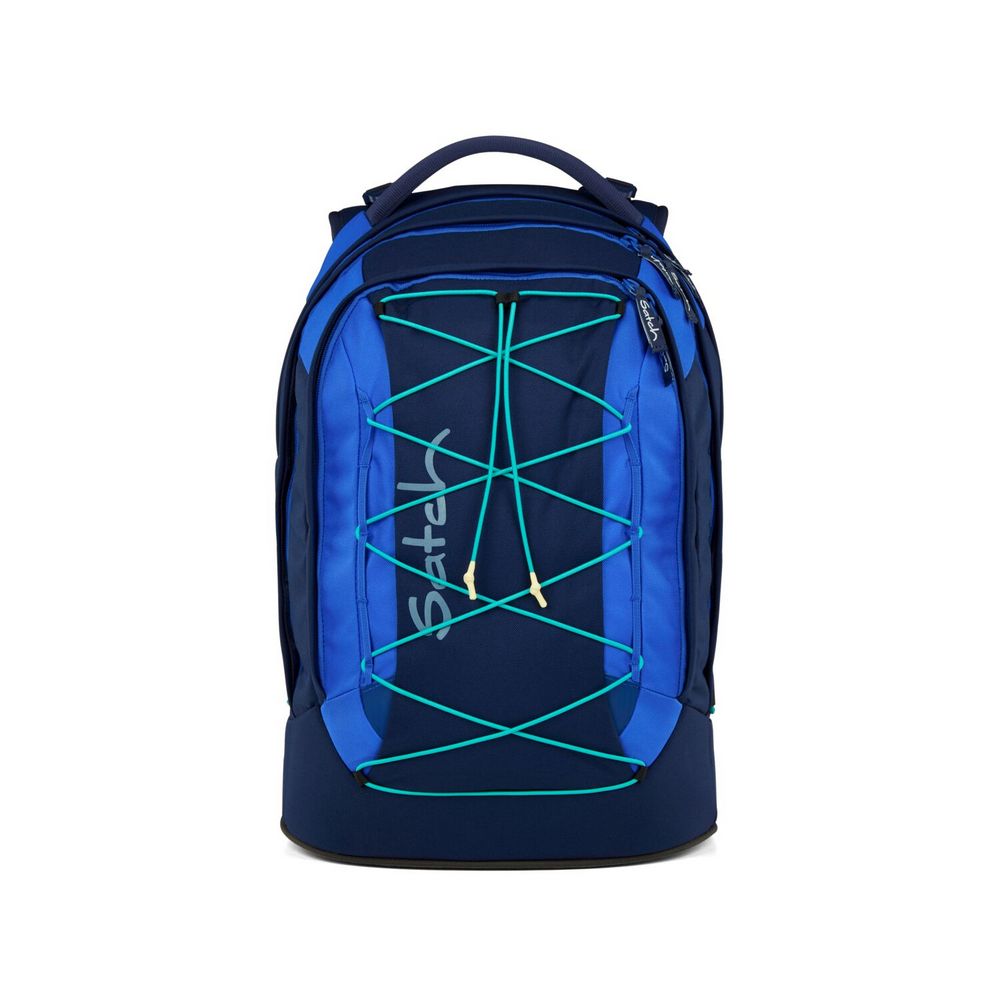 satch Schulrucksack pack Crossed Blue - Sneaker Style Edition von satch