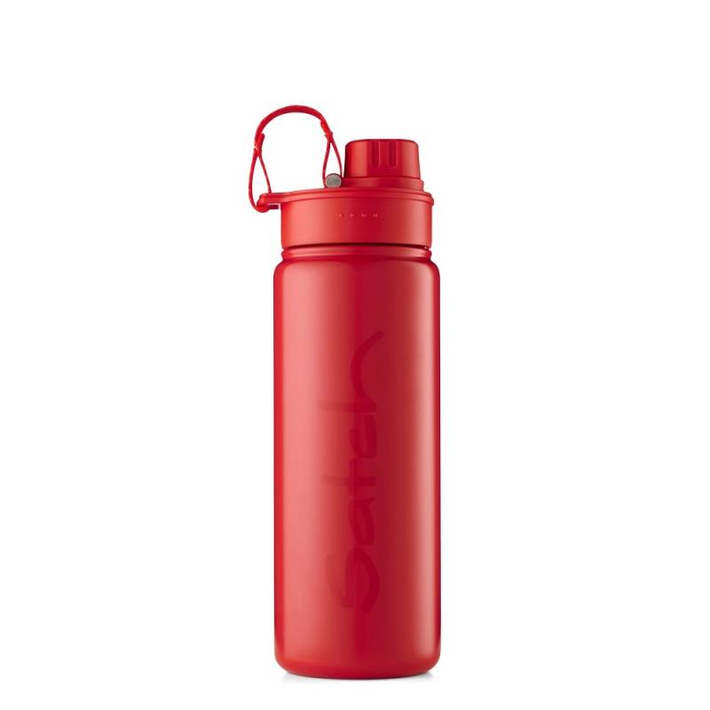 satch Trinkflasche Edelstahl Red von satch