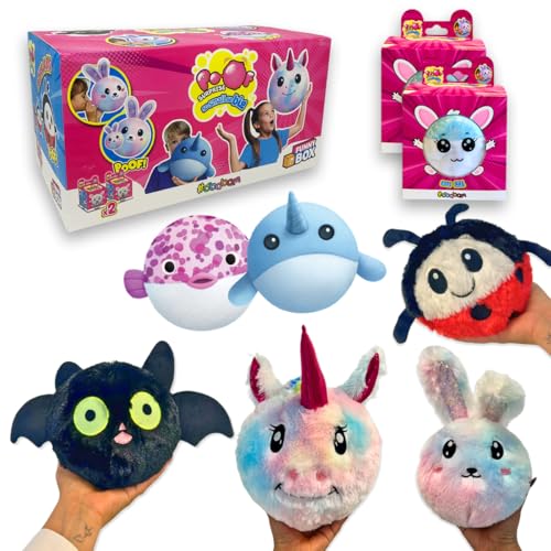 #sbabam Funny Box Poof Surprise So Small So Big, aufblasbarer Plüsch für Kinder, 2 Stück, Puppen, die groß Werden - Sie können Einhorn, Vampir, Marienkäfer und andere Finden #sbabam Funny Box Poof Surprise So Small So Big, aufblasbarer Plüsch für Kinder, 2 Stück, Puppen, die groß Werden - Sie können Einhorn, Vampir, Marienkäfer und andere Finden von #sbabam