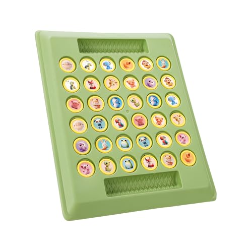 scyca Brettspiel mit Tieren, passende Tierkarten, umgedrehtes Schach für zwei Spieler, pädagogisches Lernbrettspiel für Kinder scyca Brettspiel mit Tieren, passende Tierkarten, umgedrehtes Schach für zwei Spieler, pädagogisches Lernbrettspiel für Kinder von scyca