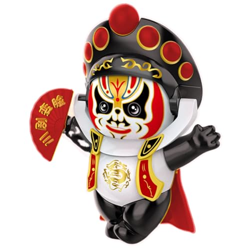 scyca Chinesische Kultur gesichtsverändernde Puppen, traditionelle chinesische Puppe,Chinesische Kultur Gesicht wechselnde Puppe Dekor traditionell | Helle Farben Desktop-Dekor Miniatur-Spielzeug für von scyca