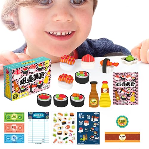 scyca Kinderküchen-Spielset,Spiel-Essenssets für die Kinderküche | Kuchen, Desserts, Essen, Spielzeug, Rollenspiel, Essen, Spielküche, Spielzeug - Stellen Sie Sich vor, Sie Spielen Essen, Kochen von scyca