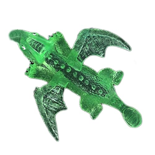 scyca Slingshot-Drachen-Fingerspielzeug,Gummi-Slingshot-Fingerspielzeug | Gummi Flying Dragon Toys Finger | Weiches TPR-Tier-Startspielzeugmodell, neuartiges Auswurfspielzeug für die Reise von scyca