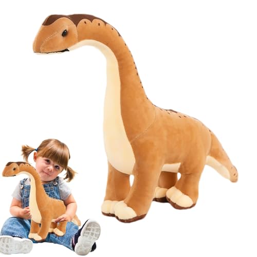 scyca Stofftierkissen,Dinosaurier-Plüschspielzeug - Kuschelige Stofftier-Dinosaurier-Puppe,Kuscheliges Kinderzimmer-Plüschtier, Plüschtier für, Mädchen, Erwachsene von scyca