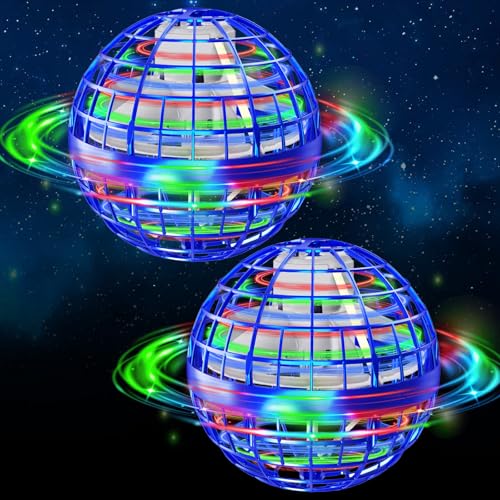 semai Fliegender Ball,orbi Boomerang Ball, Kinder Spielzeug ab 6 Jahren mit LED Licht, Hand Controlled Hover Ball Geschenke für Jungen Mädchen 6-12 Jahre von semai