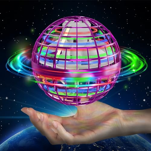 semai Fliegender Ball,orbi Boomerang Ball, Kinder Spielzeug ab 6 Jahren mit LED Licht, Hand Controlled Hover Ball Geschenke für Jungen Mädchen 6-12 Jahre von semai