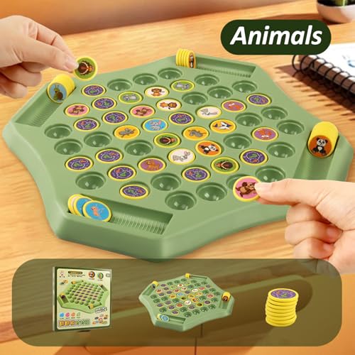 Animal Flip Chess Memory, Animal Flip Chess Memory Chess Game, Flip Chess Memory, Flip Memory Game, Animal Flip Chess, Exercise Your Memory (4-Players-Animals) von senmew