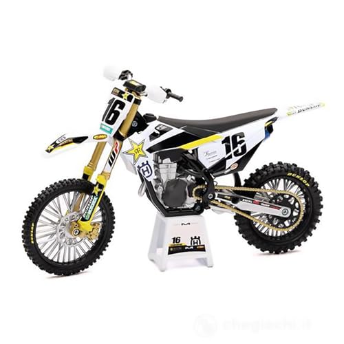 Modell in Treppenform, kompatibel mit Husqvarna Nr. 16 Zach Osborne 1:12 New Ray NY58243 von NewRay