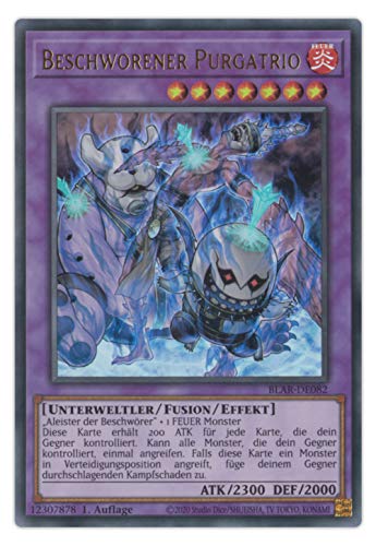 serie Yu-Gi-Oh Battles of Legend Armageddon BLAR Einzelkarten Auswahl - 1. Auflage NM deutsch (BLAR-DE082 Beschworener Purgatrio) von serie